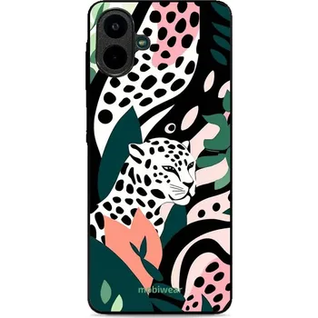 Pouzdro na mobilní telefon Lesklý kryt Mobiwear Glossy - Samsung Galaxy A07 - G053G Levhart (Prémiové lesklé pouzdro, obal, kryt Mobiwear Glossy na mobil Samsung Galaxy A07 - G053G Levhart, materiál Plast + TPU silikon - krytí po všech stranách, neošoupatelný potisk, tenké proveden