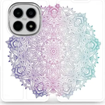 Pouzdro na mobilní telefon Flipové pouzdro Mobiwear - Xiaomi Redmi Note 15 5G - M008S Mandala (Knížkové flip pouzdro, obal, kryt na mobil Xiaomi Redmi Note 15 5G - M008S Mandala, materiál Umělá kůže + TPU - ochrana 360°, stojánek, silikonová vanička, magnetické zavírání)