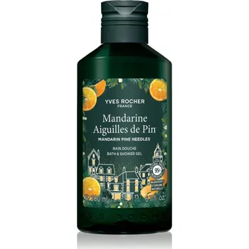 Sprchový gel Yves Rocher Mandarin Pine Needles osvěžující sprchový gel 200 ml