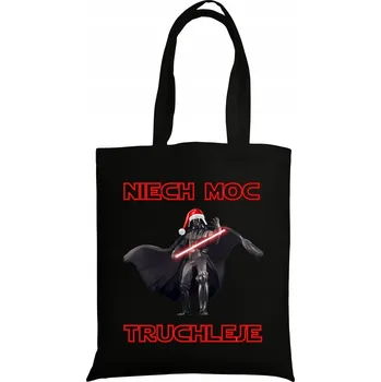 Nákupní taška Vánoční potisk Star Wars vtipný Dárek stromeček A471