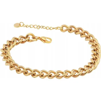 Náramek Náramek Miss Glow 37844, 24,50 cm, zlatý