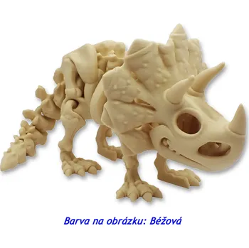 Figurka Flexi Factory Kostra Triceratopse