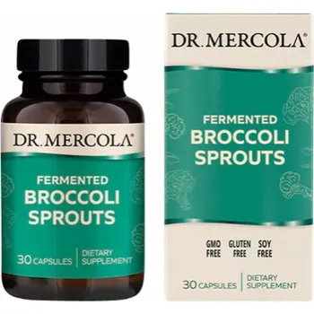 Přírodní produkt Dr.Mercola Fermentované brokolicové klíčky, 30 kapslí