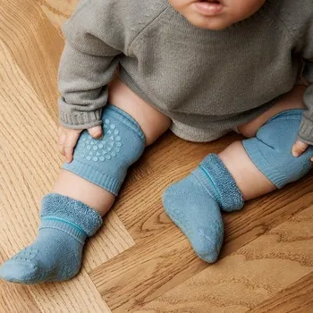 Dětské bavlna punčocháče GoBabyGo modré velikosti 74