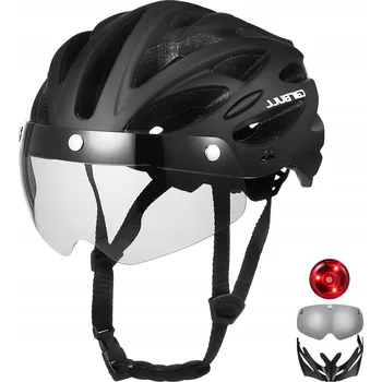 Cyklistická přilba Cyklistická helma pro dospělé s kšiltem zadního světla pro horská kola (59-61 cm)