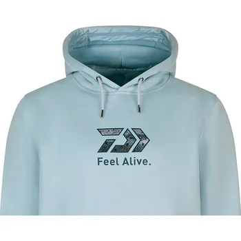 Rybářské oblečení Mikina s kapucí DAIWA D-VEC Trout - logo - Vel. XXL