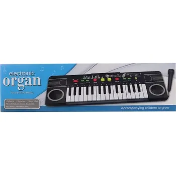Hudební nástroj pro děti Dětské elektronické piáno s mikrofonem, 32 kláves
