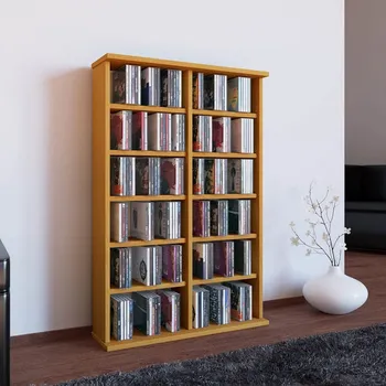 Koupelnový nábytek Vcm Skříňka na CD a DVD Ronul, buk