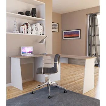 Psací stůl Vcm Pracovní stůl Masola rohový, sonoma dub