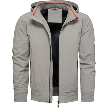 Recea Pánská zimní bunda Qregship světle šedá XXL