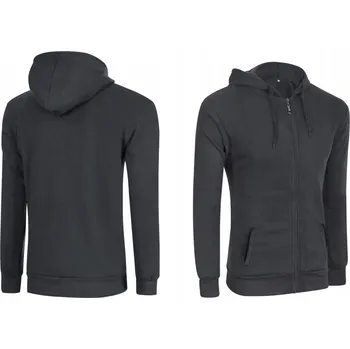 Pánská mikina Dunauone pánská mikina Sportovní bavlněná mikina na zip s kapucí velikost 4XL