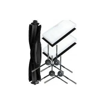 Sada příslušenství pro robotický vysavač HEPA filtry a kartáče k vysavači XIAOMI Viomi S9 Black Mop sada 9ks