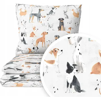 Povlečení Sada povlečení Čtyři Sloni 100 x 135 cm, vícebarevné