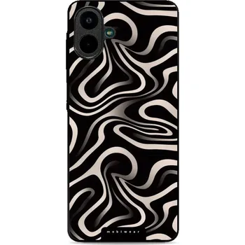Pouzdro na mobilní telefon Lesklý kryt Mobiwear Glossy - Samsung Galaxy A07 - GA63G Vlnky a linky (Prémiové lesklé pouzdro, obal, kryt Mobiwear Glossy na mobil Samsung Galaxy A07 - GA63G Vlnky a linky, materiál Plast + TPU silikon - krytí po všech stranách, neošoupatelný potisk,)
