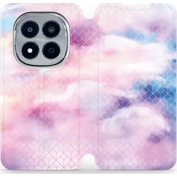 Pouzdro na mobilní telefon Flipové pouzdro Mobiwear - Xiaomi Redmi Note 15 Pro Plus 5G - MR02S Vodovkové obrazce (Knížkové flip pouzdro, obal, kryt na mobil Xiaomi Redmi Note 15 Pro Plus 5G - MR02S Vodovkové obrazce, materiál Umělá kůže + TPU - ochrana 360°, stojánek, silikonová)