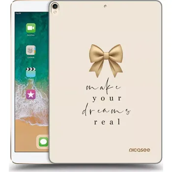 Pouzdro na mobilní telefon Picasee silikonový průhledný obal pro Apple iPad Pro 10.5" 2017 (2. gen) - Golden Dream