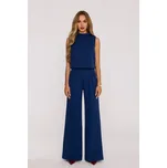Overal s rozparkem na zádech MOE M382 Barva: Tmavě Modrá, Velikost: M
