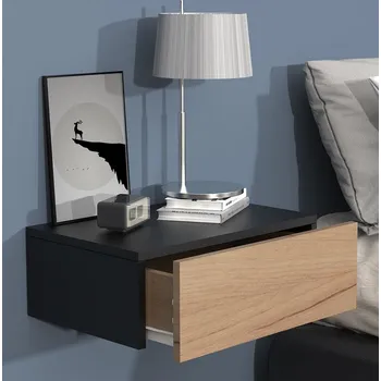 Noční stolek Vcm Noční stolek Usal M 45, černý