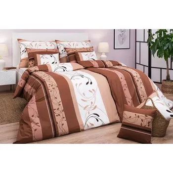 Povlečení Bavlněné povlečení - Slezsko nugát - na plast. knoflíky