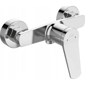 Vodovodní baterie Sprchová baterie Invena Alonia, stříbrná