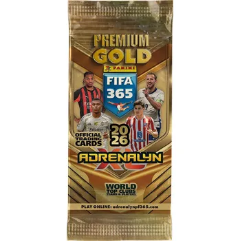Karetní hra Panini FIFA 365 2025/2026 Adrenalyn Gold Packet
