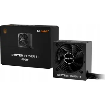 Počítačový zdroj Napájecí zdroj be quiet! System Power 11 650 W 80 PLUS Bronze