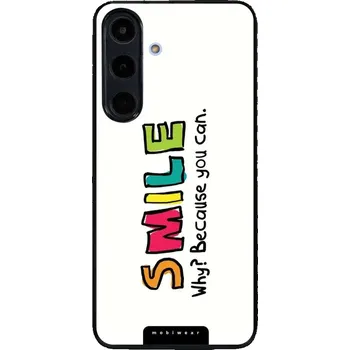 Pouzdro na mobilní telefon Lesklý kryt Mobiwear Glossy - Samsung Galaxy S25 FE - G073G Smile (Prémiové lesklé pouzdro, obal, kryt Mobiwear Glossy na mobil Samsung Galaxy S25 FE - G073G Smile, materiál Plast + TPU silikon - krytí po všech stranách, neošoupatelný potisk, tenké)