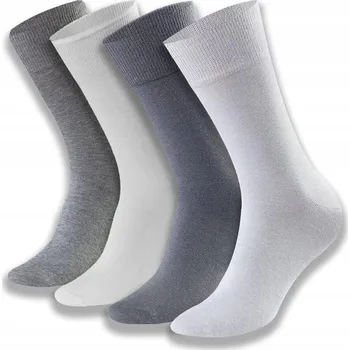 Pánské ponožky PÁNSKÉ PONOŽKY společenské hladké bavlněné ponožky Steven *45-47