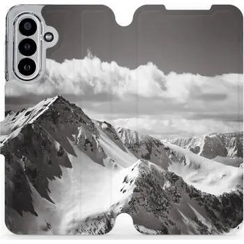 Pouzdro na mobilní telefon Flipové pouzdro Mobiwear - Samsung Galaxy A17 / A17 5G - M152P Velehory (Knížkové flip pouzdro, obal, kryt na mobil Samsung Galaxy A17 / A17 5G - M152P Velehory, materiál Umělá kůže + TPU - ochrana 360°, stojánek, silikonová vanička, magnetické zavírání)