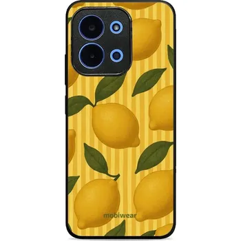 Pouzdro na mobilní telefon Lesklý kryt Mobiwear Glossy - Xiaomi Poco C85 - GP81G Citrony (Prémiové lesklé pouzdro, obal, kryt Mobiwear Glossy na mobil Xiaomi Poco C85 - GP81G Citrony, materiál Plast + TPU silikon - krytí po všech stranách, neošoupatelný potisk, tenké provedení,)
