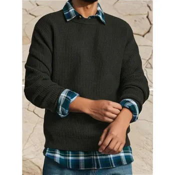 Pánský svetr Sinsay - Svetr basic - tmavě zelená - 780FZ-79X - 780FZ-79X-XL