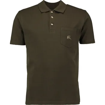 Pánské tričko Orbis TRACHTEN polokošile s výšivkou Velikost: XXL