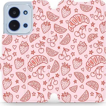 Pouzdro na mobilní telefon Flipové pouzdro Mobiwear - Xiaomi Poco C85 - VP86S Dobroty (Knížkové flip pouzdro, obal, kryt na mobil Xiaomi Poco C85 - VP86S Dobroty, materiál Umělá kůže + TPU - ochrana 360°, stojánek, silikonová vanička, magnetické zavírání)