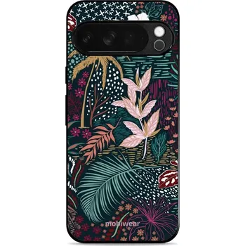 Pouzdro na mobilní telefon Lesklý kryt Mobiwear Glossy - Google Pixel 10 Pro XL - G043G - Temná flóra (Prémiové lesklé pouzdro, obal, kryt Mobiwear Glossy na mobil Google Pixel 10 Pro XL - G043G - Temná flóra, materiál Plast + TPU silikon - krytí po všech stranách, neošoupatelný)