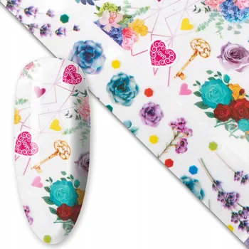 PŘENOSOVÁ FÓLIE pro efekt zdobení nehtů