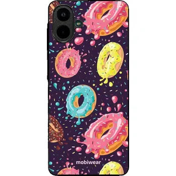 Pouzdro na mobilní telefon Lesklý kryt Mobiwear Glossy - Samsung Galaxy A07 - G046G - Donutky (Prémiové lesklé pouzdro, obal, kryt Mobiwear Glossy na mobil Samsung Galaxy A07 - G046G - Donutky, materiál Plast + TPU silikon - krytí po všech stranách, neošoupatelný potisk, tenké)