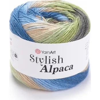 Galanterie Příze Yarn Art Stylish Alpaca modrobéžová