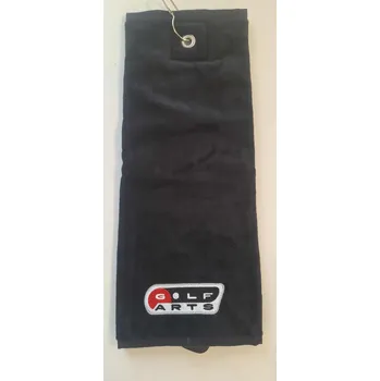 GA ručník Tri-Fold - černý