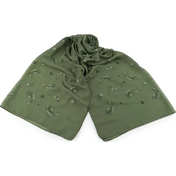 Šátek Šátek / šála 70x180 cm, barva 2 zelená