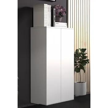 Policová skříň Vcm Kancelářská skříň Dalosa 3 police, bílá