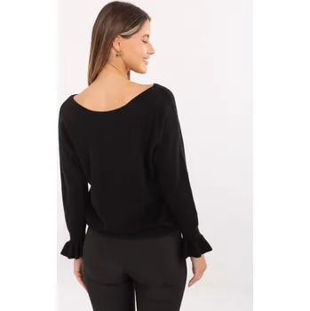 Dámský svetr Jumper IT SW 99717.89 černý jedna velikost