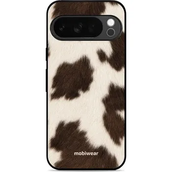 Pouzdro na mobilní telefon Lesklý kryt Mobiwear Glossy - Google Pixel 10 Pro - V166S Hnědá strakatá (Prémiové lesklé pouzdro, obal, kryt Mobiwear Glossy na mobil Google Pixel 10 Pro - V166S Hnědá strakatá, materiál Plast + TPU silikon - krytí po všech stranách, neošoupatelný potisk