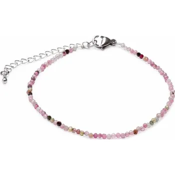 Náramek Turmalín multicolor broušený náramek obvod cca 18,5 až 22 cm