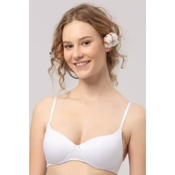 Podprsenka TEENAGERSKÁ PODPRSENKA TBM 120 BÍLÁ bílá 65BB