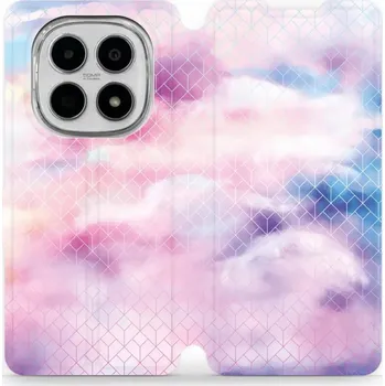 Pouzdro na mobilní telefon Flipové pouzdro Mobiwear - Xiaomi Redmi Note 15 5G - MR02S Vodovkové obrazce (Knížkové flip pouzdro, obal, kryt na mobil Xiaomi Redmi Note 15 5G - MR02S Vodovkové obrazce, materiál Umělá kůže + TPU - ochrana 360°, stojánek, silikonová vanička, magnetické)