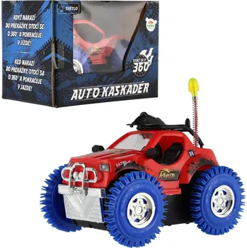 autíčko Teddies auto kaskadérské otáčecí o 360° plast 13cm na baterie 3xAA 797611,00