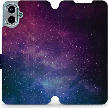 Pouzdro na mobilní telefon Flipové pouzdro Mobiwear - Samsung Galaxy A07 - V147P Mlhovina (Knížkové flip pouzdro, obal, kryt na mobil Samsung Galaxy A07 - V147P Mlhovina, materiál Umělá kůže + TPU - ochrana 360°, stojánek, silikonová vanička, magnetické zavírání)