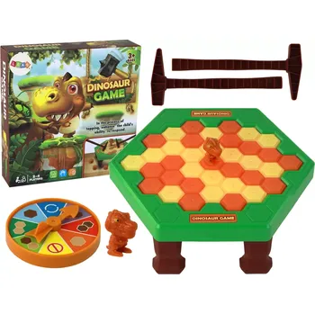 Desková hra Dinosaurus v nesnázích – zručnostní stolní hra pro děti