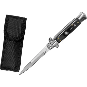 kapesní nůž Zavírací nůž 9824 vystřelovací černý