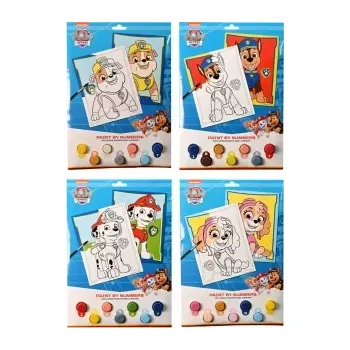 Malování podle čísel – Tlapková patrola